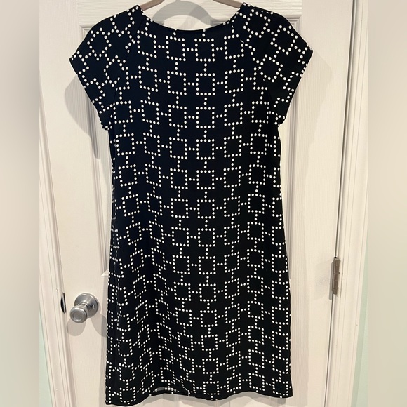 Merona Black & White Dress Size Small - Picture 5 of 5